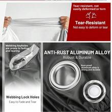 Bạt phủ xe máy Oxford dày dặn - Bền bỉ, màu đen & bạc, bảo vệ toàn diện - Phù hợp với mọi loại xe - Điểm nhấn màu xanh neon, Bạt phủ xe máy bền bỉ dùng ngoài trời, trong nhà, xe tay ga, xe máy đi tuyết, phụ kiện xe đạp, bao gồm túi đựng, Bạt phủ xe máy bằng polyester bền chắc, chống nắng, chống cát, phủ bạc, trang phục xe máy, trang phục xe đạp, Bạt phủ xe máy Oxford - Bảo vệ mọi thời tiết, phù hợp với nhiều mẫu xe, bền bỉ, màu đen & bạc, dùng để bảo quản xe máy | Chức năng phản quang | Chống tia UV, Bạt phủ xe máy - A - Xem 9