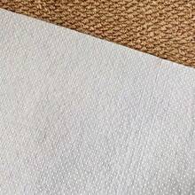 1pc Nordic Style Brown Faux Jute Fabric Washed Cotton Doormat, Semi-Circle Warm Earth-Tone Entrance Rug, Practical Hallway Bedroom Luxury Home Decor Carpet, Easy Maintenance Entryway Doorway Rug - Multicolor - View 7