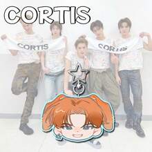 CORTI/S Korean Male Group Keychain Suitable For Backpack Decoration, School Bag, Luggage Pendant, Birthday Gift For Best Friend - Multicolor - View 3