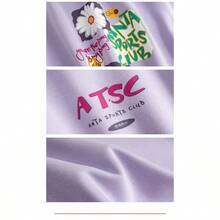 Anta 安踏易护理卫衣 | 女士新款印花休闲套头卫衣 162618715S - 洛克紫-2 - 查看 3