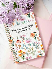 Trees A5 Size Self-Care Butterfly Themed Notebook, Daily Health Diary For Skincare Tracking, Mood, Habits And Personal Growth, Women's Daily Planner Diary, Teacher's Day/Mother's Day Gift - A5 - View 3