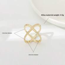 1/3 Fashion New Multi-Purpose Scarf Buckle, Simple Women's Scarf Ring, Headscarf, Headscarf Accessory, Hair Accessory, Headscarf Pin, Women's Scarf, Neck Scarf, Brooch, Women's Accessories, Pin, Scarf Ring, Sparkling X-Shaped Scarf Ring, Dual-Purpose Scarf And Silk Scarf Buckle,Beach,Holiday - Multicolor - View 6