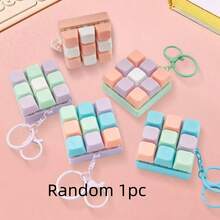 Chaveiro Brinquedo Fidget, Brinquedo de Pressão com os Dedos para Alívio de Estresse, Hobby, Coleção, Suprimentos para Festas, Brinquedo Criativo para Adolescentes, Brinquedo de Alívio de Pressão para Adolescentes - Multicolorido - Visão 13