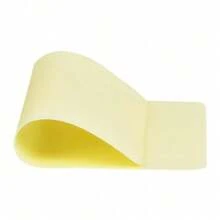 3mm Thick 11.5"X7.7" Blank Tattoo Practice Skin, Double-Sided Large Faux Skin, Suitable For Permanent Makeup - Yellow - View 10