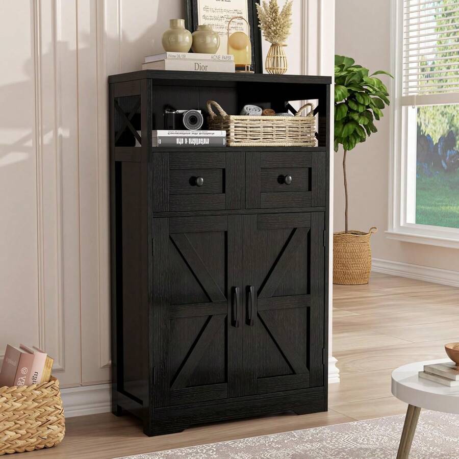 Cabinets - Black - View 1