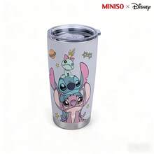MINISO X Disney Stitch Angel Scrump 20oz Insulated Tumbler, Stainless Steel Vacuum Insulated Car Cup With Lid, Reusable Travel Mug For Hot & Cold Drinks, And Durable - Nhiều màu - Xem 3