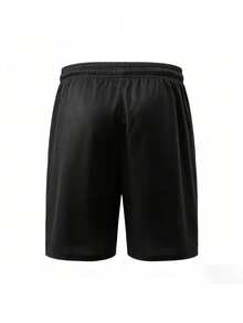 Men's Casual Fashion T-Shirt And Shorts Set, Outdoor Sports Short Sleeve And Shorts Set - Blue - View 4