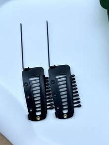 50PCS/20PCS/15PCS/10PCS/6PCS Hot Selling Clips Hat Veil Scarf Fixing Clips Wig Hairpiece Elastic BB Clips - Silver - View 7