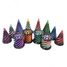 3PCS Spiral Stress Relief Toy, 3D Printed Stress Relief Toy - Multicolor - View 4