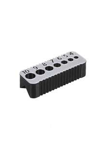 1Pc A Metric Drilling Guide Suitable For 4mm To 10mm Drill Bits, Drill Guide For Straight Holes Multifunctional Precision Accessory DIY Drill Jig Block Joints Tool - Drilling Guide - View 10