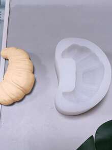 Khuôn silicon đa năng tự làm bánh sừng bò, có mùi thơm, dùng để làm thạch cao. - Bánh sừng bò - Xem 3