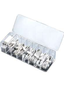 Multi-Purpose Desktop Cable Management, Charging Cable And Accessory Organizer With Winder. Cable Organizer, Rubber Cable Organizer, Winder, Earphone Cable, Charging Cable, Twist Tie, Tie Strap, Soft Rubber Band, Plastic Cable Management Box - Multicolor - View 6