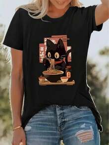 Men T-Shirts - 黑色 - 查看 8