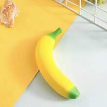 高品质逼真香蕉挤压玩具，趣味减压玩具，慢回弹减压玩具，派对、节日和爱玩爱闹的成年人的理想礼物！ - 彩色 - 查看 5