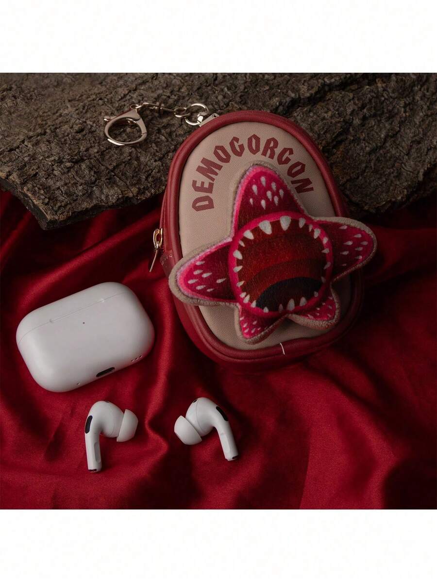 Stranger Things Officially Licensed Figurine Bag Clip Charms Anime Figure Keychain Anime Collector Keyring Backpack Decor Demogorgon Hellfire Club Thinking Cap Set Netflix - Multicolor - View 1