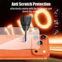 3-In-1 | Soft Back Screen Protector + Phone Case, Matte Finish, High Transparency And Clarity, Compatible With IPhone 17 Pro Max / 17 Pro | Shock-Proof, Anti-Drop, Perfectly Fits Your Phone. The Perfect Holiday Gift Choice, Transparent Back Cover | Phone Case - Clear - View 2