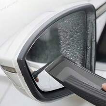 1pc Silicone Car Squeegee, Soft Rubber Surface Fits Tightly To Glass, No Damage To Car Paint Or Glass, Ergonomic Handle, Streak-Free Drying And Cleaning Tool For Car Windows, Winter Water Removal Car Care Essential - 1pc Car Wash Wiper - View 2