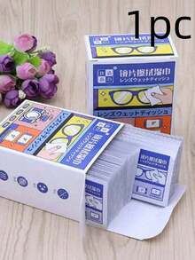 100件/套眼镜清洁用品，包括镜片清洁布、镜片清洁湿巾、镜片清洁液、镜片清洁布、镜片清洁湿巾、镜片清洁布、镜片清洁布、屏幕清洁布、眼镜清洁旅行套装、小包装清洁湿巾。（两种包装随机发货） - 彩色 - 查看 10