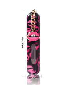 2 pièces Nouveaux accessoires porte-clés, bouteille de parfum noir sexy et à la mode rechargeable, bouteille de parfum d'une capacité de 5 ml, bouteilles partielles avec vaporisateur, bouteille de cosmétiques portable, bouteille de parfum rechargeable - accessoire de voyage portable d'une capacité de 5 ml - A - View 6
