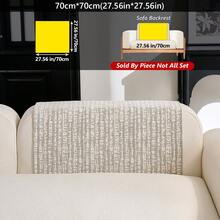 1件装雪尼尔四季通用宠物防滑沙发垫，适用于家庭客厅、卧室、办公室沙发，可机洗 - 多色 - 查看 15