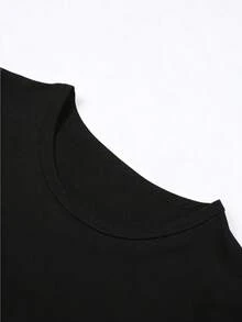 Disney Women T-Shirts - 黑色 - 查看 3