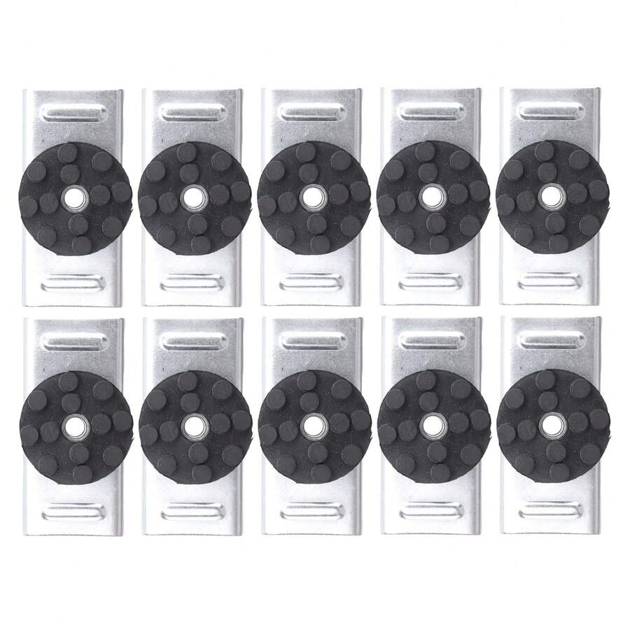 10 Pack Soundproofing Mounting Clip Sound Isolation Clips For Rrding Studio Acoustical Equipment For Wall Ceiling - Multicolor - View 1