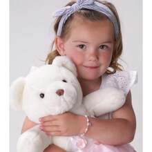 Girls 14K Gold Plated or.925 Sterling Silver 4-5mm Cultured or Simulated Pearl Earrings with Safety Screw Backs for Babies Toddlers Teens or Women - Oro de 14 quilates/Blanco - Ver 3