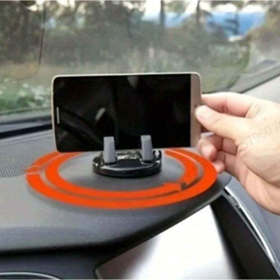 2 chiếc [Giá đỡ điện thoại chống trượt đa năng] Giá đỡ điện thoại bằng silicon cho bảng điều khiển ô tô - Giá đỡ chống trượt, tương thích với iPhone và điện thoại thông minh, thích hợp sử dụng cả trong xe hơi và ở nhà. - A - Xem 1