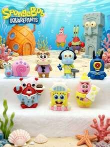 SpongeBob SquarePants Chaveiro DIY Criativo do SquarePants, Estilo e Cor Aleatórios, Material de Borracha Macia, Decoração para Casa, Pingente Fofo para Bolsa de Casal, Chaveiro de Borracha Macia para Bolsa de Casal, Melhor Decoração para Festas de Fim de Ano, Presente para Amigos, Acessórios DIY, Decorações, Lembrancinhas de Festa, Melhor Decoração para Festas de Fim de Ano, Presente para Amigos, Imagem Apenas para Referência, o Produto Real Pode Variar. - aleatório - Ver 5
