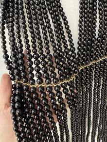 性感派对身体链比基尼珍珠链配饰，打造迷人造型，精致完美的礼物之选 - 白色 - 查看 10