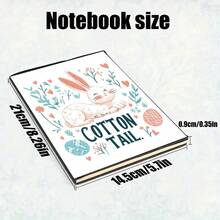 复活节兔子棉尾巴艺术 - 黑色 - 查看 4