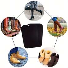 2pcs Boot Shaper, Plastic Boot Stretcher & Holder, Elastic Tall Boot Shaft Shaper - Black - View 3
