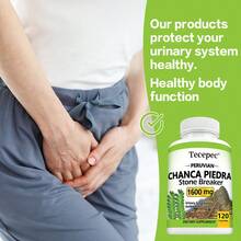 Chanca Piedra Leaf 120 Capsules- 1600 Mg Per Serving - Urinary Tract And Gallbladder Health Supplement- Suitable For Men And Women - 1 Bottle - View 3