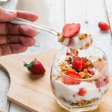 360 Count Clear Plastic Spoons Disposable BPA-Free Heat Resistant Solid and Durable Disposable Spoons Heavy Duty Bulk Premium Spoons plastic disposable for Party Supply - claro - Ver 6