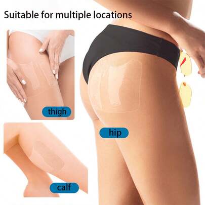 10/20pcs Anti-Chafing Thigh Bands, Invisible Seamless PU Film Thigh Bands For Women, Suitable For Thighs, Calves, Arms And Buttocks, Ideal For Parties, Gatherings, Birthdays, Dates, Essential Daily Necessities, Body Care Tools