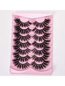 7 Pairs Of 25mm False Eyelashes, Naturally Voluminous And Curled, Defining Your Everyday High-End Charm - View 5