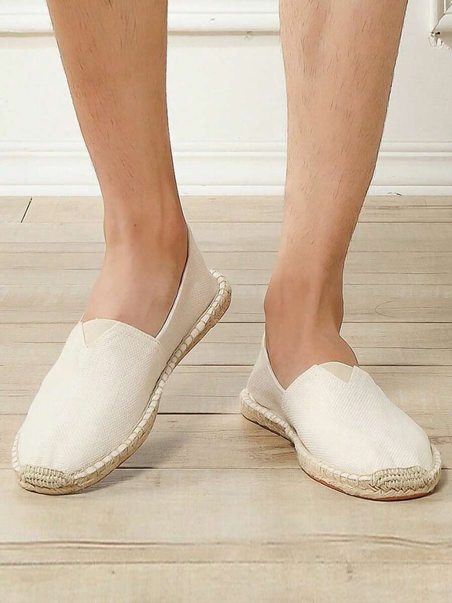 Chaussures de pêcheur tissées respirantes, anti-dérapantes et absorbant l'humidité pour hommes