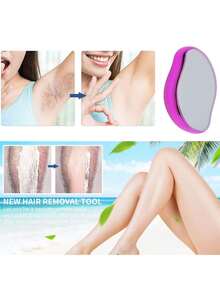 物理脱毛器 水晶毛发橡皮擦 易于清洁 可重复使用 身体光滑美容脱毛工具 - 彩色 - 查看 6