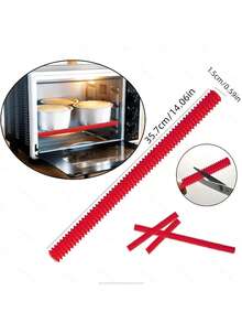 Bộ 2/3 miếng bảo vệ mép vỉ nướng bằng silicon | Chịu nhiệt, 35,56 cm, chống bỏng, dụng cụ nhà bếp an toàn cho lò nướng, phụ kiện bếp nấu cho xe RV của TIGERPOWER - Nhiều màu - Xem 3