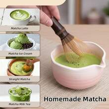 Matcha Whisk - Bamboo Whisk For Matcha Powder, Handcrafted Organic Traditional Japanese Chasen, Matcha Stirrer Wisk Mixer Brush For Authentic Tea Preparation - Multicolor - View 6