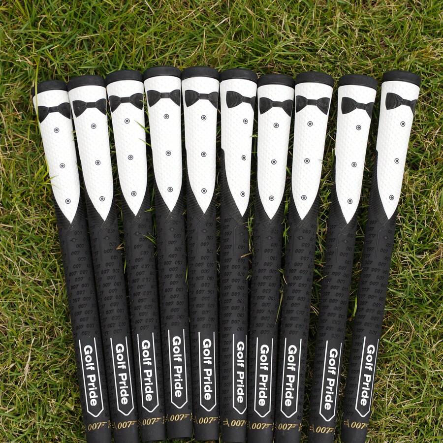10 miếng bọc tay cầm gậy golf, thiết kế chống trượt độ bám cao, cảm giác mềm mại, hiệu suất sử dụng trong mọi điều kiện thời tiết. - màu đen - Xem 1
