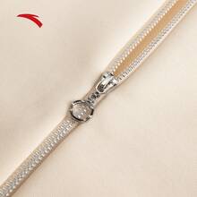 Áo khoác Anta Easy-Care | Áo khoác thể thao dệt kim có mũ dành cho nữ, thích hợp cho tập luyện và đi làm, 162617710S - Ngô trắng-5 - Xem 5