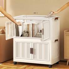 3/4/5-stöckiges Rollregal | 40 cm/15,8" breit mit 5 abnehmbaren, faltbaren Aufbewahrungskörben | Geräumige stapelbare Aufbewahrungsboxen für Kleidung und Spielzeug | Schlafzimmer-Schrank und Küchen-Speisekammer-Organizer | Valentinstag Heimdekoration - Verschiedenfarbig - Übersicht 9