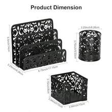 Penholders - 3 Set Black - View 5