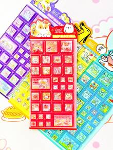 Bộ sticker dán hình giọt nước dễ thương, hình dán chống thấm nước chủ đề động vật hoạt hình Kawaii dùng cho sổ tay, album ảnh, ốp điện thoại, đồ thủ công DIY, bộ quà tặng văn phòng phẩm cho trẻ em và thanh thiếu niên. Trang trí nhà cửa, trang trí tiệc. - Nhiều màu - Xem 12