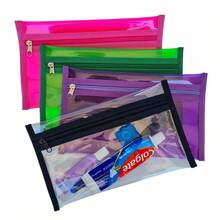 Oral Hygiene Kit, Toothbrush Holder, Makeup Bag For Travel And School - màu đen - Xem 1