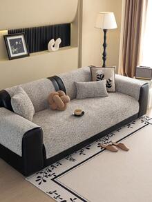 1 chiếc đệm sofa dệt bằng sợi chenille chuyển màu, chống trầy xước do thú cưng, dùng được cả bốn mùa, có thể giặt máy, đa năng, kiểu dáng hiện đại, bảo vệ cho sofa 1-4 chỗ ngồi. - nhiều màu - Xem 4