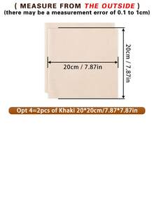 Bộ 2 miếng vải thêu thủ công DIY màu trắng/kaki/đen, vải thêu cao cấp, mềm mại, sạch sẽ, ít tạp chất, chỉ thêu đều, hoàn thiện đẹp mắt. - A - Xem 17