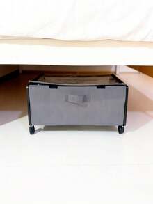 Dustproof Organizer Shoe Rack Storage Box - Grey - View 4