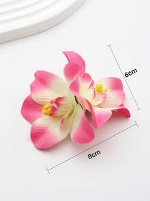 4 chiếc kẹp tóc hoa kiểu Hawaii nhiệt đới, kẹp tóc hoa cúc Gerbera nhân tạo nhiều màu sắc, thích hợp cho mùa hè, đi biển, tiệc Luau, đám cưới, phụ kiện tóc cưới phong cách Bohemian ngày Valentine (Đỏ, Vàng, Hồng, Trắng) - Nhiều màu - Xem 10